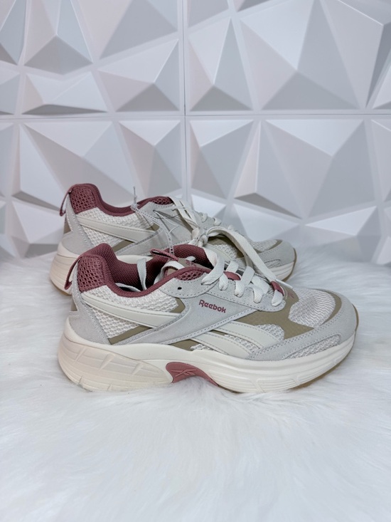 Reebok Shoes - Reebok Women's Mesh Trainer in Light Gray & Mauve